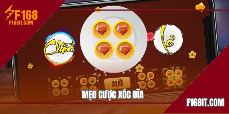 mẹo cược xóc đĩa online f168