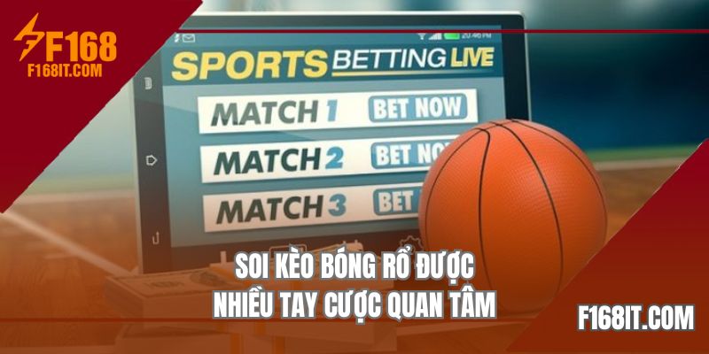 Soi kèo bóng rổ  được nhiều tay cược quan tâm